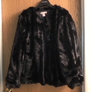H&M Faux Fur Coat